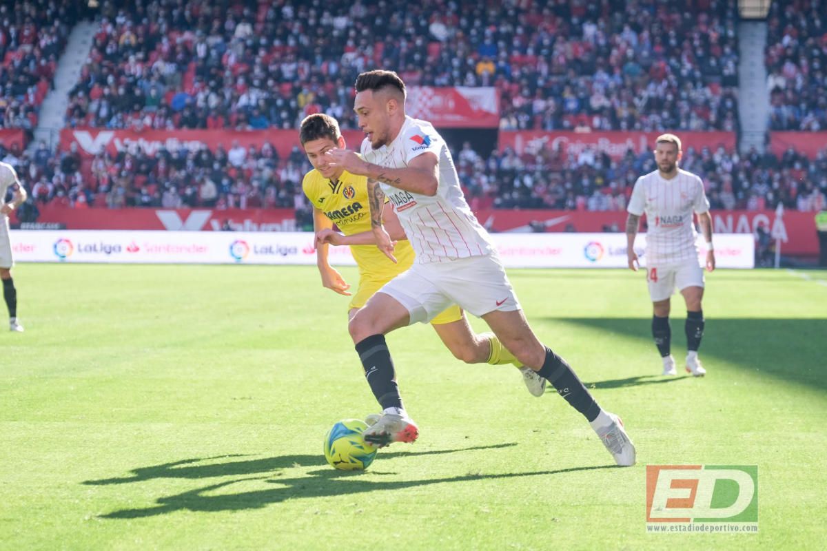 Las notas de los futbolistas del Sevilla FC en la victoria contra el Villarreal (1-0)