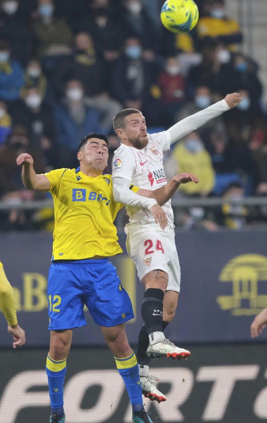 Las imágenes del Cádiz-Sevilla FC