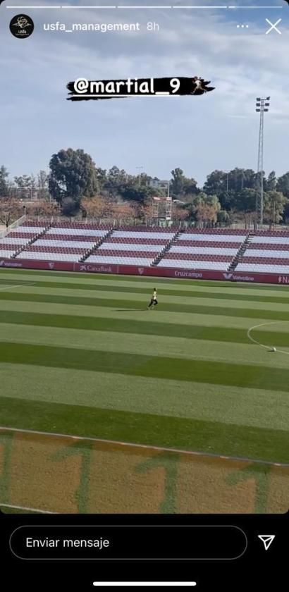 Las imágenes del entrenamiento vespertino del Sevilla, con una gran novedad