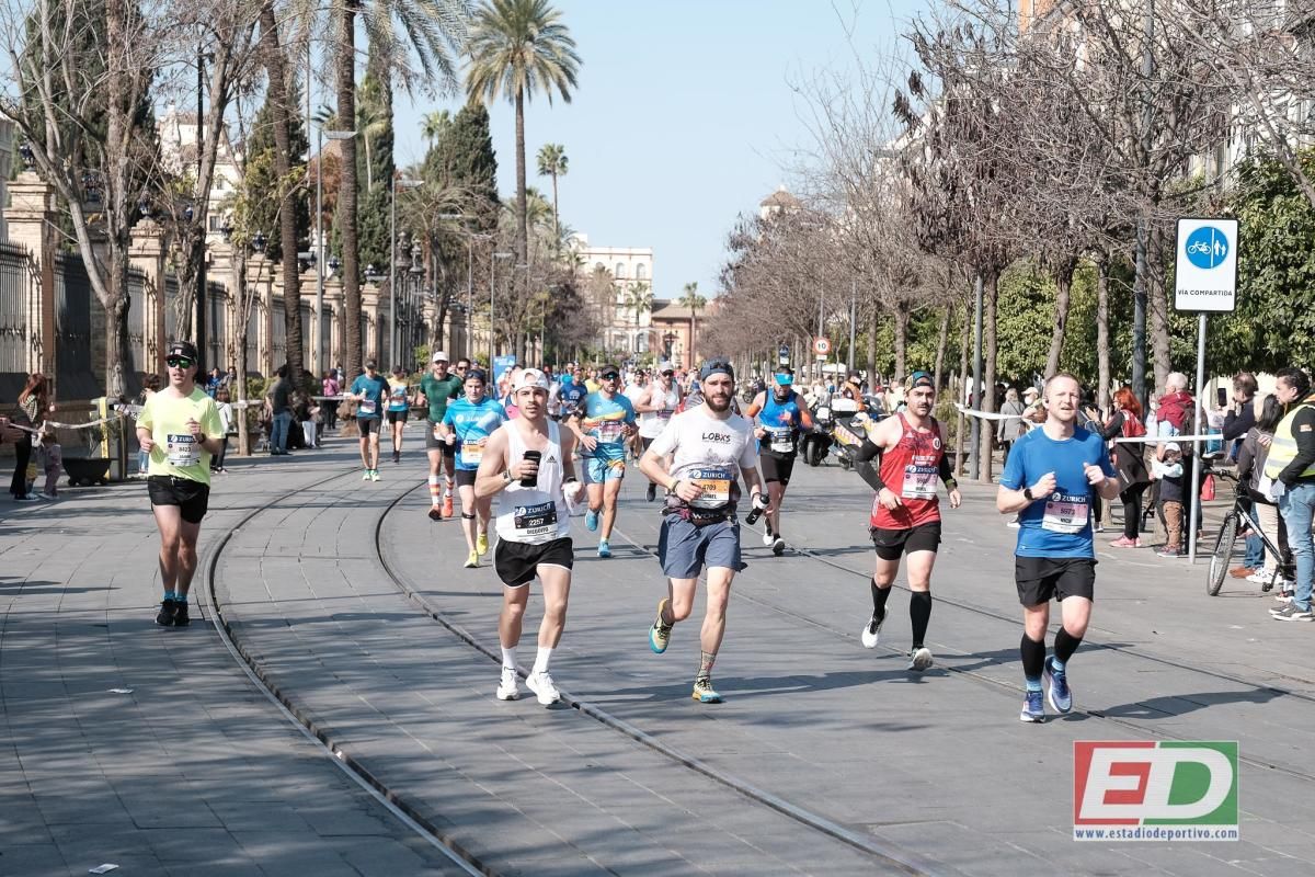 Si has corrido el Maratón de Sevilla, búscate en la macrogalería más completa