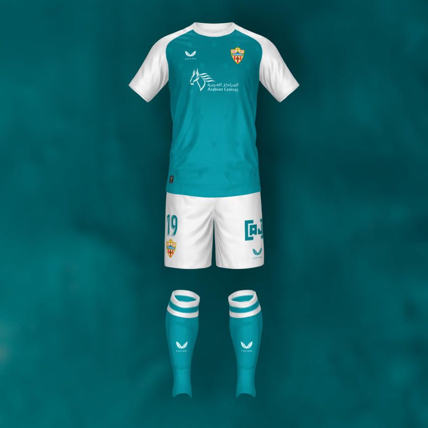Las posibles nuevas equipaciones del Almería con Castore