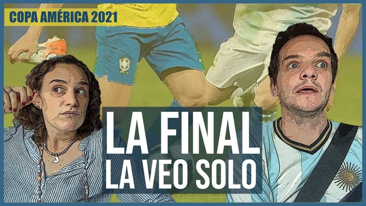 La última de Jero Freixas: piensa ver la final de Argentina solo, y tiene sus motivos